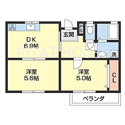 プチシャトー 2階