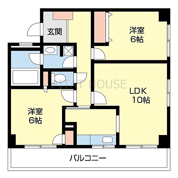 同じ建物の物件間取り写真 - ID:230025896760