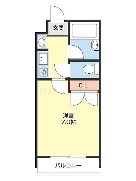 同じ建物の物件間取り写真 - ID:230026955057