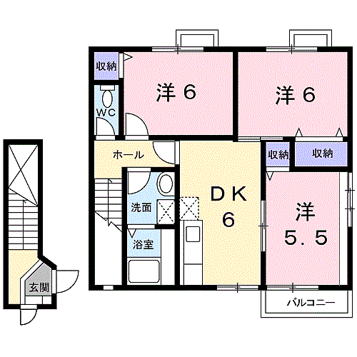 同じ建物の物件間取り写真 - ID:230028479517