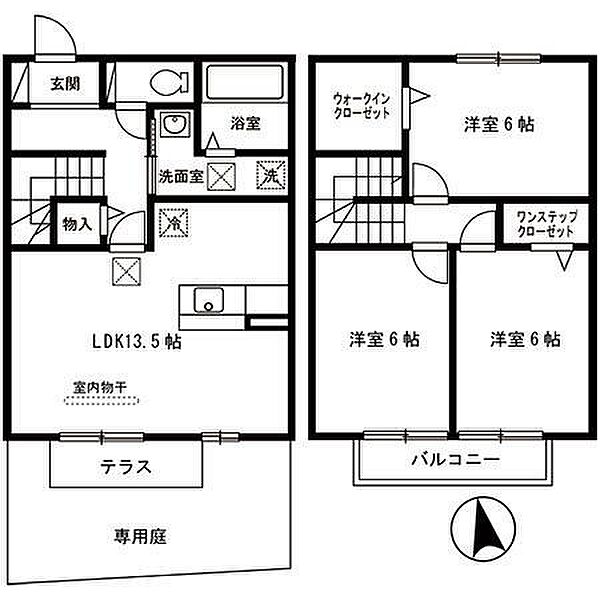 同じ建物の物件間取り写真 - ID:230028677847