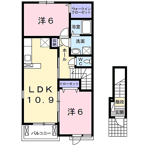 同じ建物の物件間取り写真 - ID:230029039843