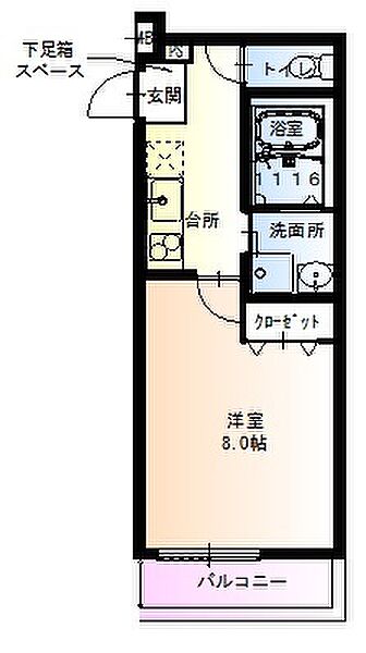 同じ建物の物件間取り写真 - ID:230029288711