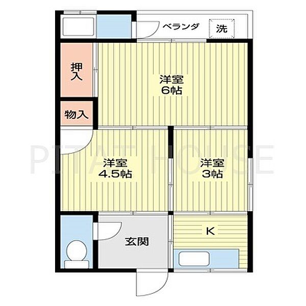 同じ建物の物件間取り写真 - ID:230029521371