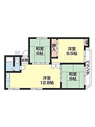 ローズ向之芝II 3階