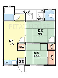 秋月マンション 2階