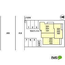 City　Station　Front 203 ｜ 和歌山県和歌山市杉ノ馬場１丁目（賃貸アパート1LDK・2階・40.28㎡） その4