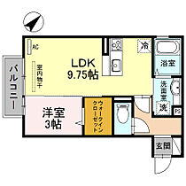 ブラウニーテラス 202 ｜ 和歌山県和歌山市福島（賃貸アパート1LDK・2階・34.73㎡） その1