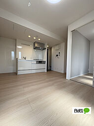 D-grace秋月 205 2階1LDKのリビング/ダイニング