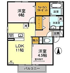 アミュレット　A棟 2階