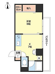 パリ・シャトー本町 8階/808