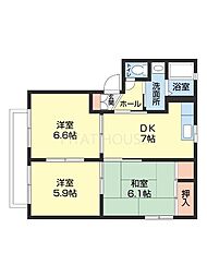 シャーメゾン小雑賀 2階