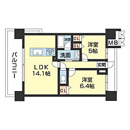グランノーブル和歌山駅東 4階/402