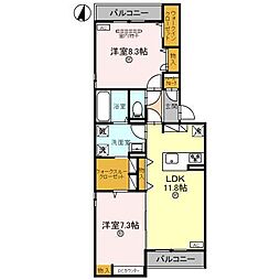 D-ROOM和歌山黒田 2階/202