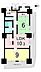 間取り：33階建て8階部分