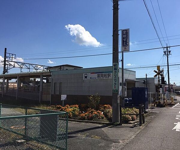 名鉄広見線『富岡前』駅 850m