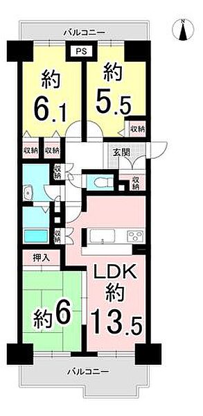 間取り：323000534793