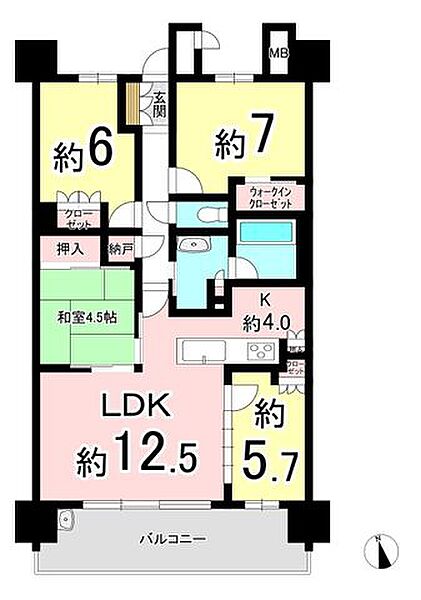 間取り：323000534794