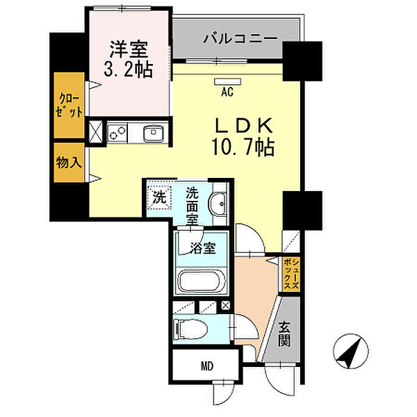 同じ建物の物件間取り写真 - ID:240028622393