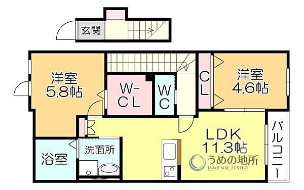 同じ建物の物件間取り写真 - ID:240028276284