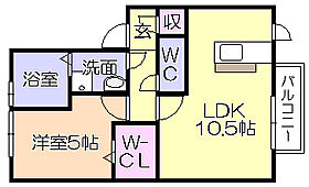 フェア・プラッツA棟 102 ｜ 福岡県久留米市東櫛原町（賃貸アパート1LDK・1階・40.21㎡） その2