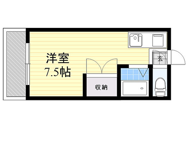 同じ建物の物件間取り写真 - ID:244003935533