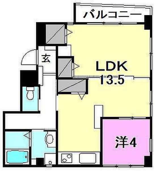 同じ建物の物件間取り写真 - ID:238007165539