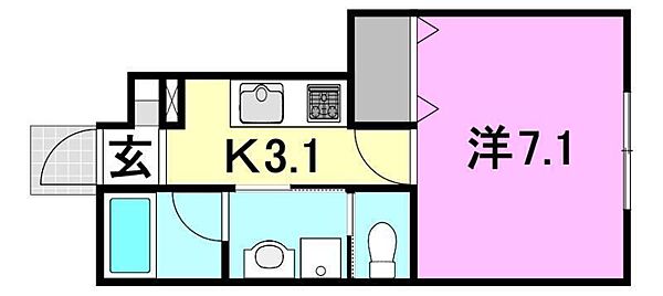 同じ建物の物件間取り写真 - ID:238007267613