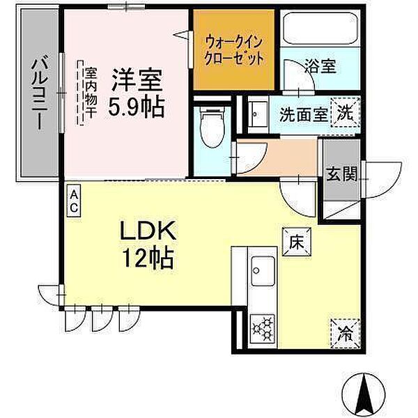 同じ建物の物件間取り写真 - ID:238007306528