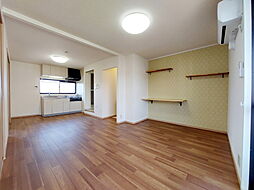 グリーンパーク井上 201 号室 2階2LDKのリビング/ダイニング