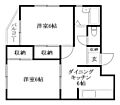 セキヤハイツ2階4.0万円
