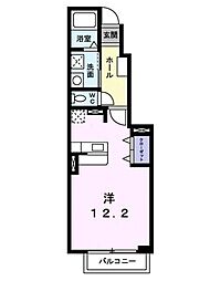 シトラスイン ワンルームの間取図画像