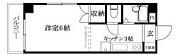 BLESS木屋町 1Kの間取図画像