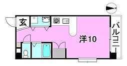 メゾンドール室町 ワンルームの間取図画像