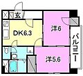 サンフラット4階5.6万円