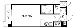 ネオハイツ南松山 ワンルームの間取図画像