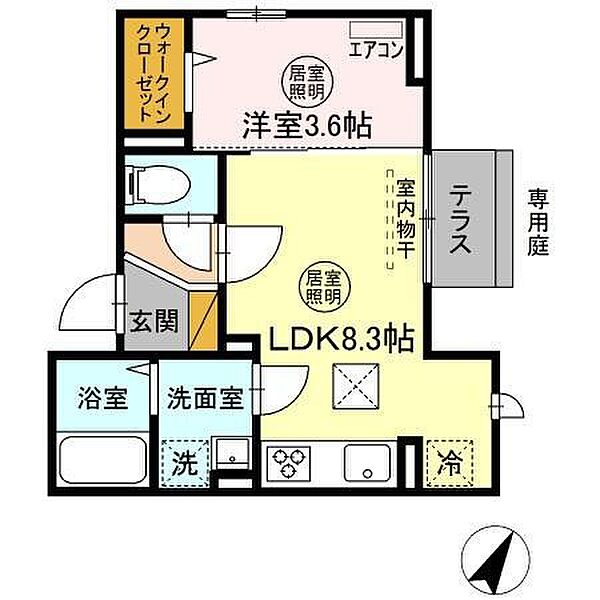 同じ建物の物件間取り写真 - ID:212041095677