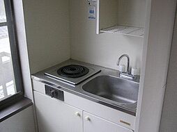 近鉄生駒線 菜畑駅 徒歩3分の賃貸アパート 1階ワンルームの室内