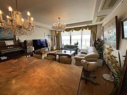 WコンフォートタワーズWEST 3LDKのリビング/ダイニング