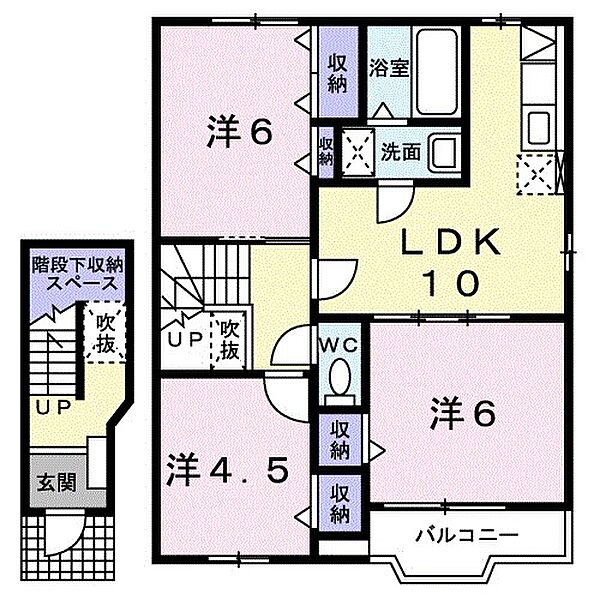 同じ建物の物件間取り写真 - ID:222016030360