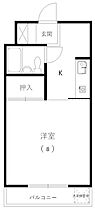 カレッジハイツI 306 ｜ 静岡県浜松市中央区布橋２丁目4-4（賃貸マンション1K・2階・24.00㎡） その2