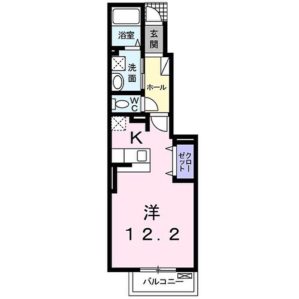 ニューエクレール　B 102｜静岡県磐田市池田(賃貸アパート1K・1階・32.90㎡)の写真 その2