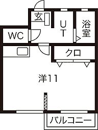 間取図画像 ワンルーム