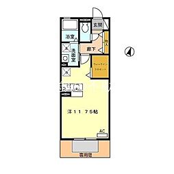エクセレンテ ワンルームの間取図画像