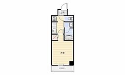 is常盤 1Kの間取図画像