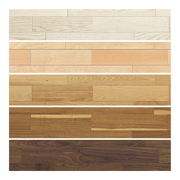 床は標準色５色からお選びいただけます！（他オプション５種類。変更可能な時期には期限があります。）