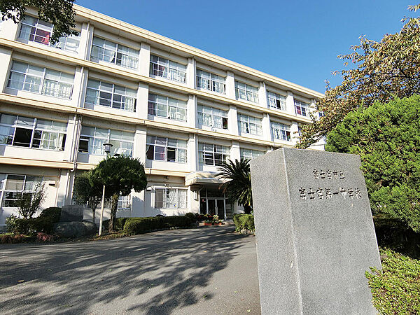 富士宮市立東小学校：約480ｍ