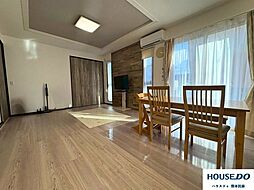 中古戸建　熊本市南区八幡6丁目 3LDKのリビング/ダイニング