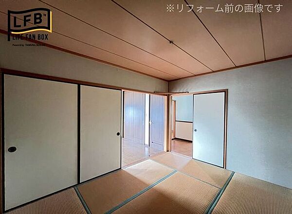 畳表替えを行います♪※リフォーム前の画像です