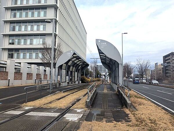 田崎橋　市電 1640m